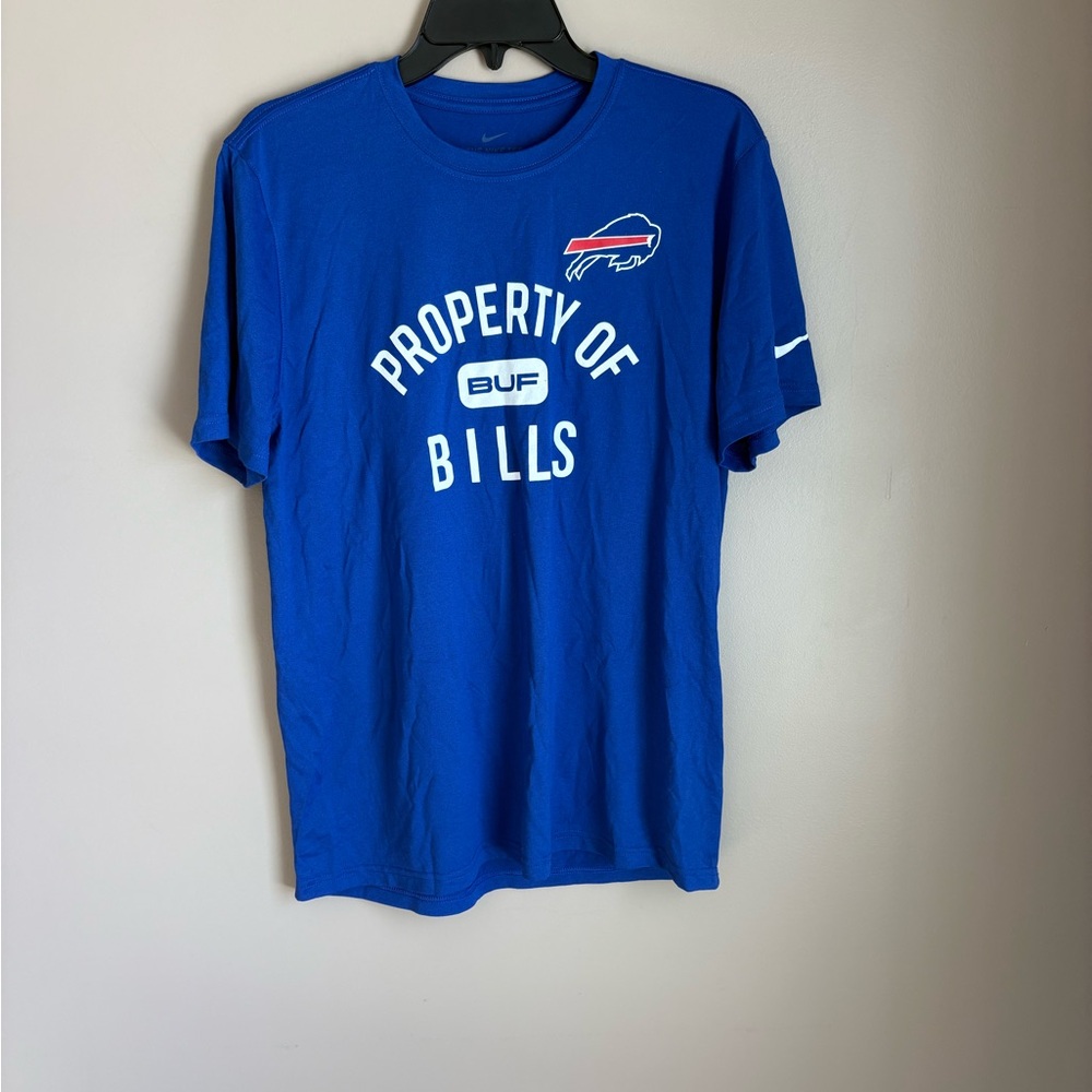 Nike Blue Buffalo Bills Short Sleeve Tee